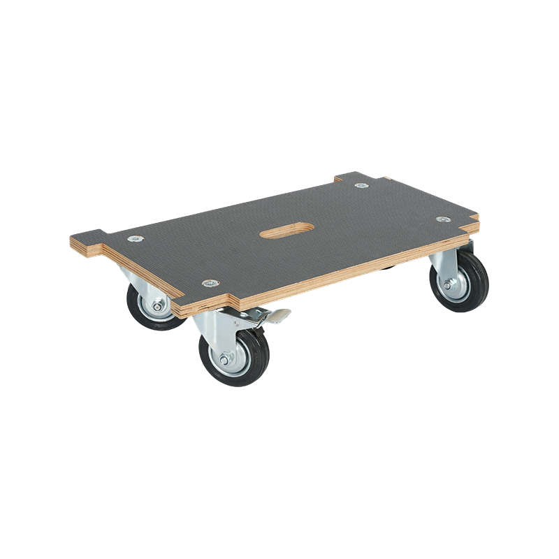 Waterproof Multi-Layer Board Dolly with 4-inch Rubber Wheels