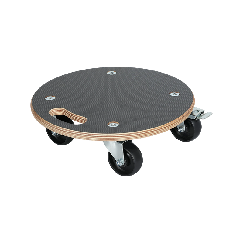 Waterproof Multi-Layer Board PP Wheel Dolly with 2 Braking Wheels