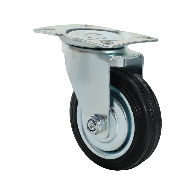 3-inch Swivel Rubber Caster Wheel