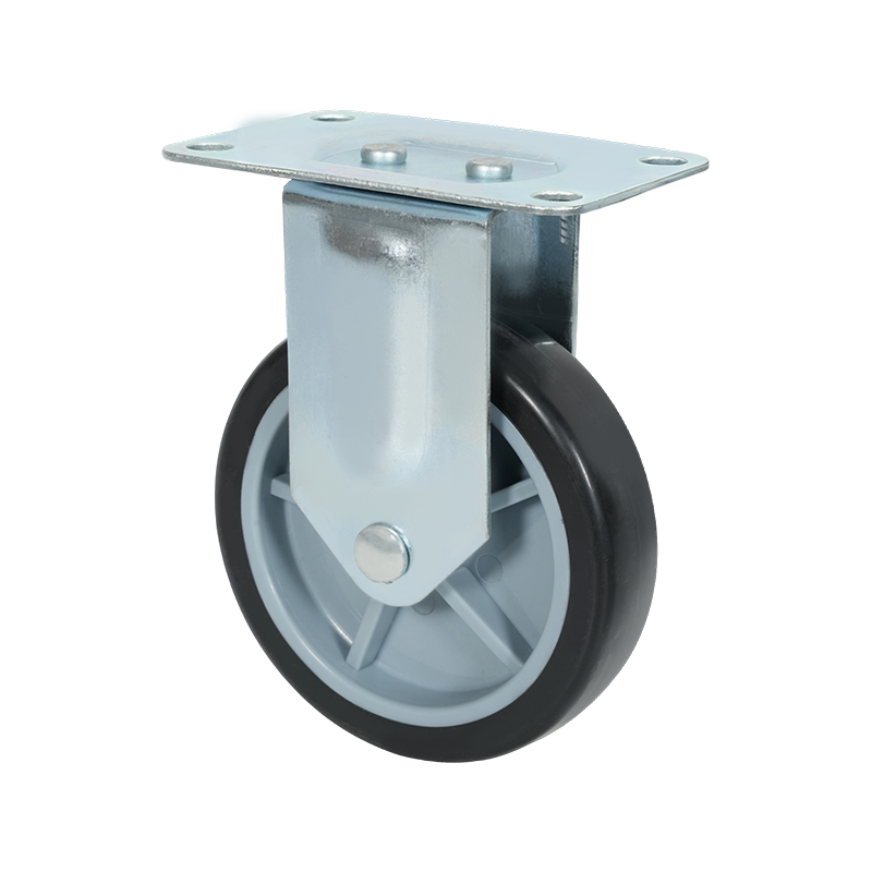 5-inch Directional PU Gray Caster Wheel